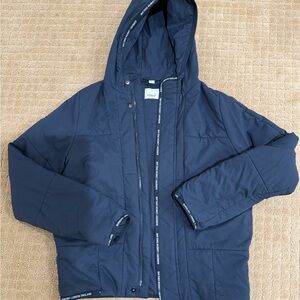 Burberry Dark Blue Quilted Jacket